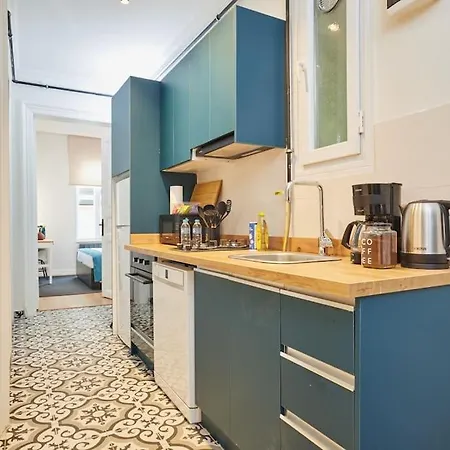 Appartement Charming 3br 2bath Ac In Center - Santur D8